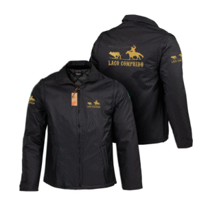 Jaqueta/Colete Laço Comprido Unissex Seletel Bordado Dourado